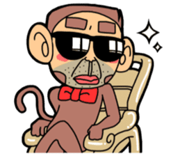 monkey yosinori sticker #11208073