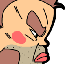 monkey yosinori sticker #11208074