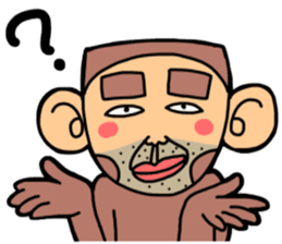 monkey yosinori sticker #11208078