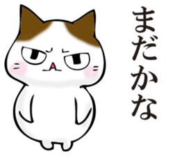 Cat return sticker #11208525