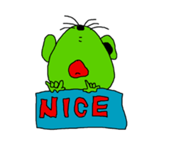 Is a cute mouse Fumu-chan. sticker #11209954