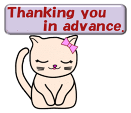 Chiara's cathy cats.English Ver.2 sticker #11210000