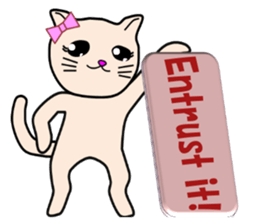 Chiara's cathy cats.English Ver.2 sticker #11210001