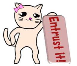 Chiara's cathy cats.English Ver.2 sticker #11210001