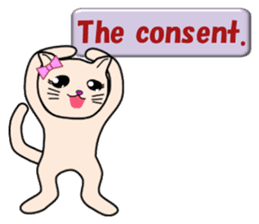 Chiara's cathy cats.English Ver.2 sticker #11210002