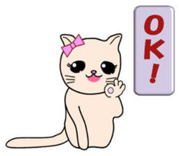 Chiara's cathy cats.English Ver.2 sticker #11210003
