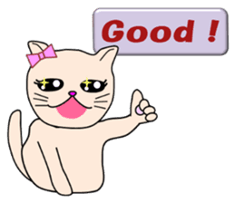 Chiara's cathy cats.English Ver.2 sticker #11210004