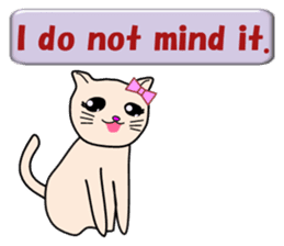 Chiara's cathy cats.English Ver.2 sticker #11210006