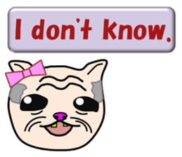 Chiara's cathy cats.English Ver.2 sticker #11210007