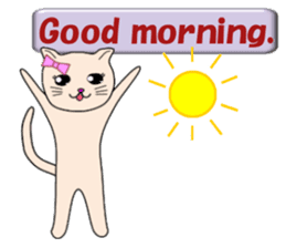 Chiara's cathy cats.English Ver.2 sticker #11210008