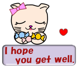 Chiara's cathy cats.English Ver.2 sticker #11210012