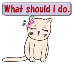 Chiara's cathy cats.English Ver.2 sticker #11210014