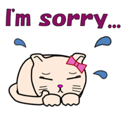 Chiara's cathy cats.English Ver.2 sticker #11210015