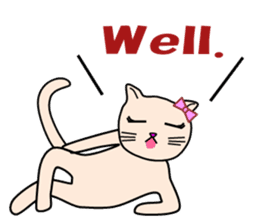 Chiara's cathy cats.English Ver.2 sticker #11210016