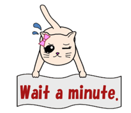 Chiara's cathy cats.English Ver.2 sticker #11210022