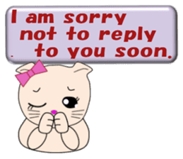 Chiara's cathy cats.English Ver.2 sticker #11210026