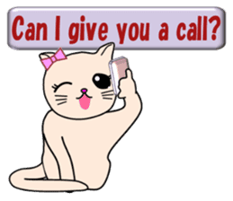Chiara's cathy cats.English Ver.2 sticker #11210027