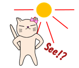Chiara's cathy cats.English Ver.2 sticker #11210029
