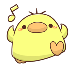 Daifuku Hiyoko-Sticker sticker #11210041