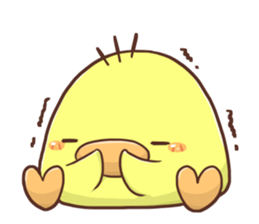 Daifuku Hiyoko-Sticker sticker #11210050