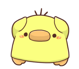 Daifuku Hiyoko-Sticker sticker #11210071