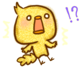 YURU respect language Chick sticker #11210512