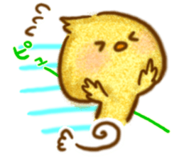 YURU respect language Chick sticker #11210517