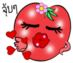 Strawberry and her lover 1 sticker #11210841