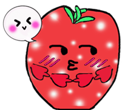 Strawberry and her lover 1 sticker #11210844