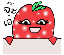 Strawberry and her lover 1 sticker #11210848