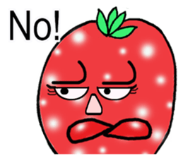 Strawberry and her lover 1 sticker #11210870