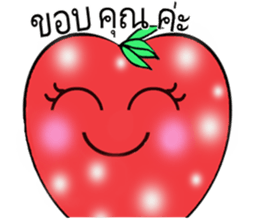 Strawberry and her lover 1 sticker #11210879