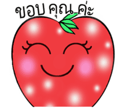 Strawberry and her lover 1 sticker #11210879