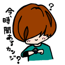 HelmetHairBoy sticker #11210968