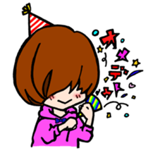 HelmetHairBoy sticker #11210970