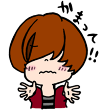 HelmetHairBoy sticker #11210973