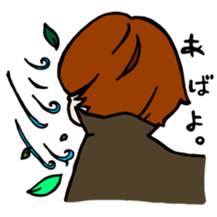 HelmetHairBoy sticker #11210991