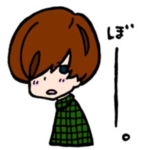 HelmetHairBoy sticker #11210994