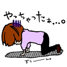 HelmetHairBoy sticker #11210997