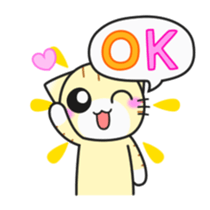 Heal cat Riku sticker #11211042