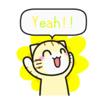 Heal cat Riku sticker #11211050