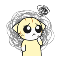 Heal cat Riku sticker #11211070