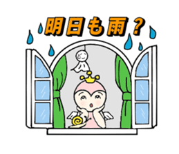little wimp devil and little cute angel sticker #11211119