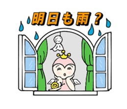 little wimp devil and little cute angel sticker #11211119