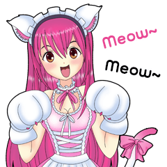 Rina Kawaii Cat Girl (English)