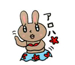 A charming rabbit2 sticker #11212687