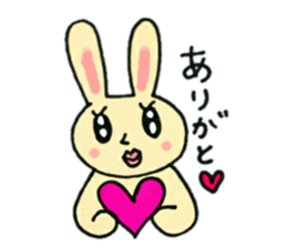 A charming rabbit2 sticker #11212689