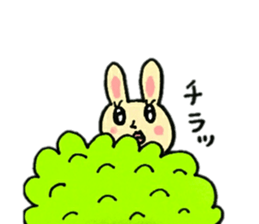 A charming rabbit2 sticker #11212693