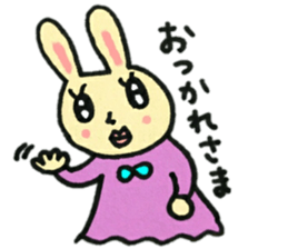 A charming rabbit2 sticker #11212700