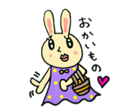 A charming rabbit2 sticker #11212704